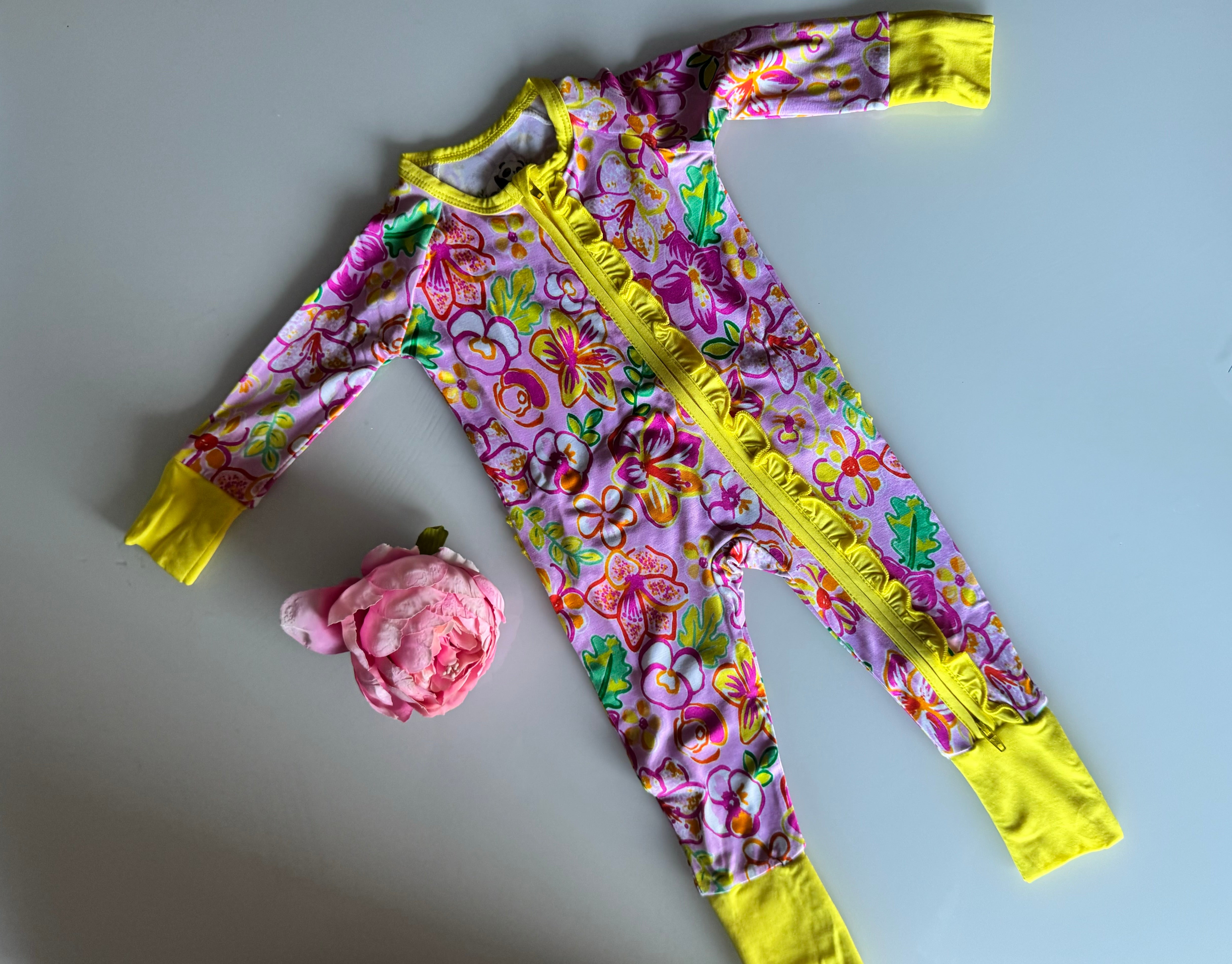 ロンパース・カバーオール Mabli Liliwen Romper Heliodor 2y MABLI / LILIWEN ROMPER - MINERAL | RITAPAPERI